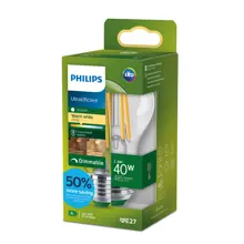 PHILIPS LED CLA 40W A60 E27 2700K CL UE D SRT4