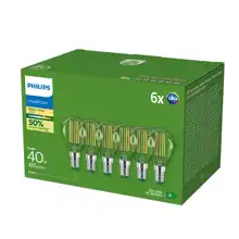 PHILIPS LED CLA P45 40W E14 WW CL ND UE 6CT/4EC