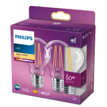 PHILIPS LED classic 60W A60 E27 CW CLND 3CT/4 EC