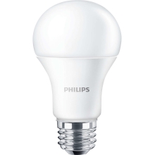 PHILIPS LED CorePro bulb A60 7.5W/60W E27 3000K 806lm NonDim 15Y opal