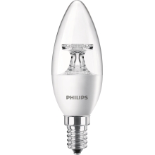 PHILIPS LED CorePro candle B35 5.5W/40W E14 2700K 470lm NonDim 15Y čirá