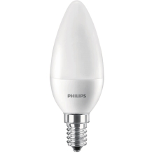PHILIPS LED CorePro candle B38 7W/60W E14 4000K 830lm NonDim 15Y opal
