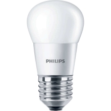 PHILIPS LED CorePro lustre P45 4W/25W E27 2700K 250lm NonDim 15Y opal