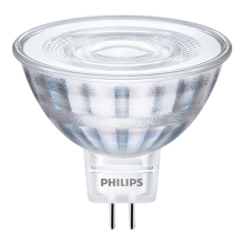 PHILIPS LED CorePro reflector MR16 4.4W/35W GU5.3 4000K 390lm/36° NonDim 15Y