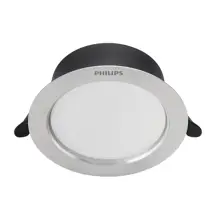PHILIPS LED downlight Diamond 3.5W 300lm/830/110° IP20 ; stříbrná 3-pack
