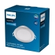 PHILIPS LED downlight Diamond Cut 3.5W 2700K ;stříbrná