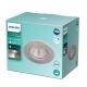 PHILIPS LED downlight Dive Bathroom 5.5W 350lm/827/36° IP65 ; nikl