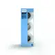 PHILIPS LED downlight Donegal 3xNW ;chrome