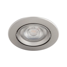 PHILIPS LED downlight Sparkle 5W 350lm/827/36° IP20 ; nikl 3-pack