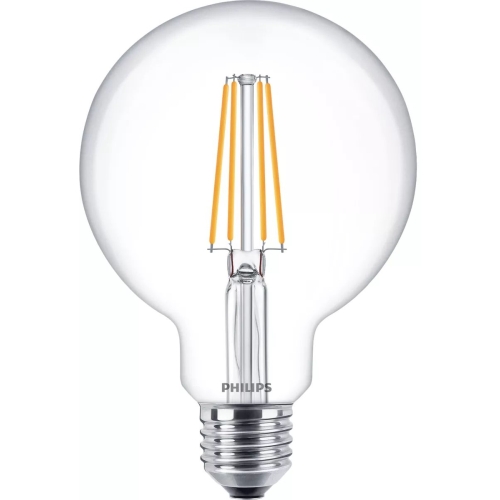 PHILIPS LED globe filament G95 7W/60W E27 2700K 806lm NonDim 15Y