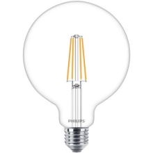 PHILIPS LED globe filament MASTER.V G120 5.9W/60W E27 2700K 806lm Dim 15Y