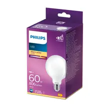 PHILIPS LED globe G93 7W/60W E27 2700K 806lm NonDim 15Y opál