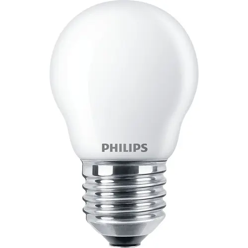 PHILIPS LED kapka CorePro P45 2.2W/25W E27 2700K 250lm NonDim 15Y opál