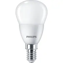 PHILIPS LED kapka CorePro P45 2.8W/25W E14 2700K 250lm NonDim 15Y opál