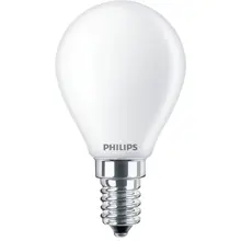 PHILIPS LED kapka CorePro P45 6.5W/60W E14 2700K 806lm NonDim 15Y opál