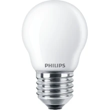 PHILIPS LED kapka CorePro P45 6.5W/60W E27 2700K 806lm NonDim 15Y opál