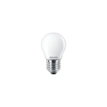 PHILIPS LED kapka CorePro P45 6.5W/60W E27 4000K 806lm NonDim 15Y opál