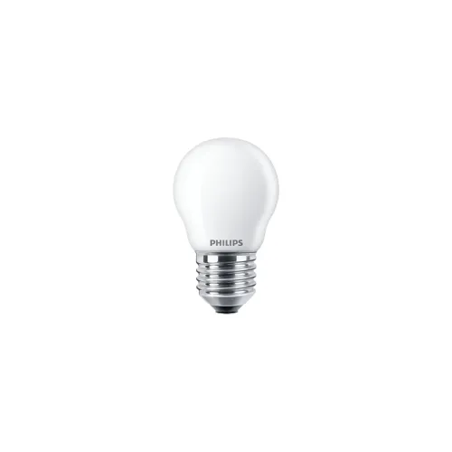 PHILIPS LED kapka CorePro P45 6.5W/60W E27 4000K 806lm NonDim 15Y opál