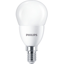 PHILIPS LED kapka CorePro P48 7W/60W E14 2700K 806lm NonDim 15Y opál