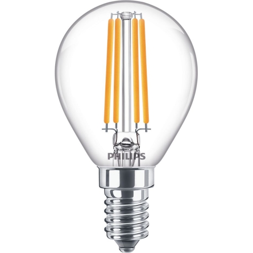 PHILIPS LED kapka filament CorePro P45 6.5W/60W E14 2700K 806lm NonDim 15Y