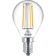 PHILIPS LED kapka filament P45 4W/40W E14 2700K 470lm NonDim 15Y BL