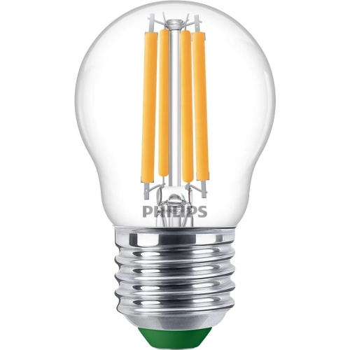 PHILIPS LED kapka filament UE P45 2.3W/40W E27 2700K 485lm NonDim 50Y