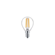 PHILIPS LED kapka filamentLED CorePro P45 6.5W/60W E14 4000K 806lm NonDim 15Y