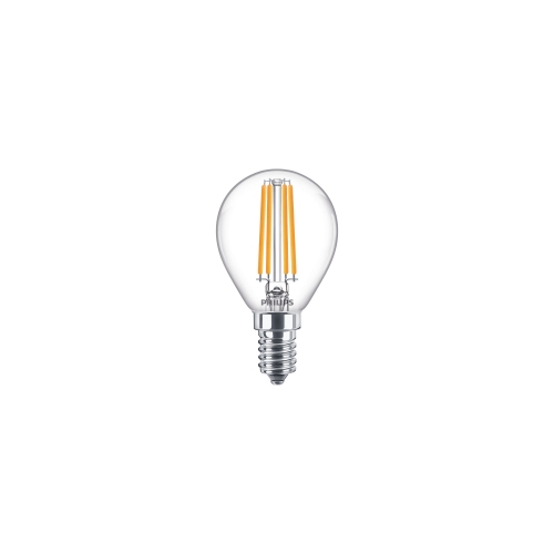 PHILIPS LED kapka filamentLED CorePro P45 6.5W/60W E14 4000K 806lm NonDim 15Y