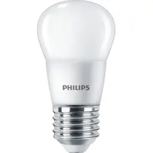 PHILIPS LED kapka P45 5W/40W E14 2700K 470lm NonDim 15Y opál 3-pack