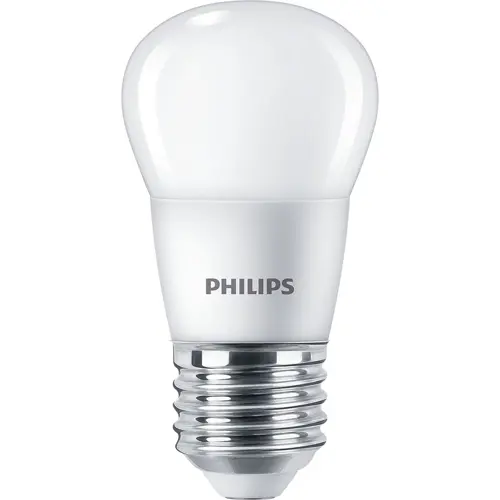 PHILIPS LED kapka P45 5W/40W E14 2700K 470lm NonDim 15Y opál 3-pack