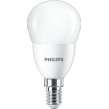 PHILIPS LED kapkaLED CorePro P48 7W/60W E14 2700K 806lm NonDim 15Y opál