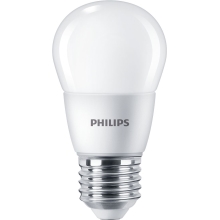 PHILIPS LED kapkaLED CorePro P48 7W/60W E27 2700K 806lm NonDim 15Y opál