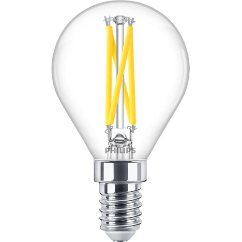 PHILIPS LED luster filament MASTER P45 2.5W/25W E14 2700K 340lm DimTone 25Y
