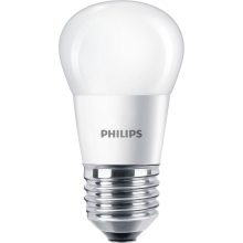 PHILIPS LED lustre P45 4W/25W E27 2700K 250lm NonDim 15Y opál BL