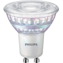 PHILIPS LED MASTER Value reflector PAR16 6.2/80W GU10 3000K 650lm/120° Dim 25Y