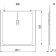 PHILIPS LED panel Coreline RC132V LED34S/830 36W 3400lm 50Y 60x60; NOC˙