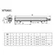PHILIPS LED prachotěsné svítidlo WT060C 46W 5600lm/840 50Y IP66 1.5m