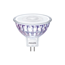 PHILIPS LED reflektor MASTER.V MR16 7.5W/50W GU5.3 2700K 621lm/60° Dim 25Y