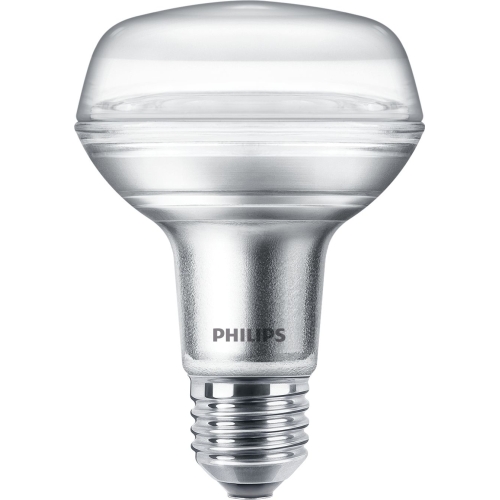 PHILIPS LED reflektor R80 4W/60W R27 2700K 345lm/36° NonDim 15Y