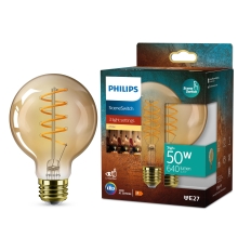 PHILIPS LED SSW 50W G95 E27 AMBER SP