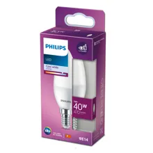 PHILIPS LED svíčka B35 5W/40W E14 4000K 470lm NonDim 15Y