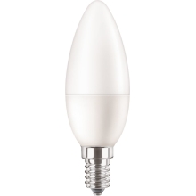 PHILIPS LED svíčka CorePro B35 4.3W/40W E14 2700K 470lm NonDim 15Y opál