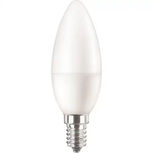 PHILIPS LED svíčka CorePro B35 4.3W/40W E14 2700K 470lm NonDim 15Y opál