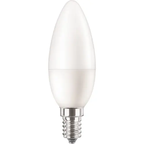 PHILIPS LED svíčka CorePro B35 5W/40W E14 2700K 470lm NonDim 15Y opál