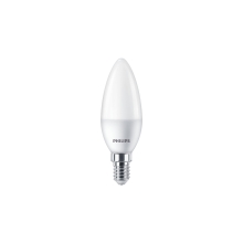 PHILIPS LED svíčka CorePro B35 5W/40W E14 6500K 470lm NonDim 15Y opál