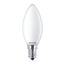 PHILIPS LED svíčka CorePro B35 6.5W/60W E14 2700K 806lm NonDim 15Y opál