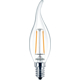 PHILIPS LED svíčka filament BA35 2W/25W E14 2700K 250lm NonDim 15Y čirá