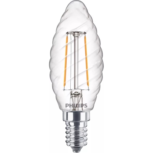 PHILIPS LED svíčka filament BW35 2W/25W E14 2700K 250lm NonDim 15Y