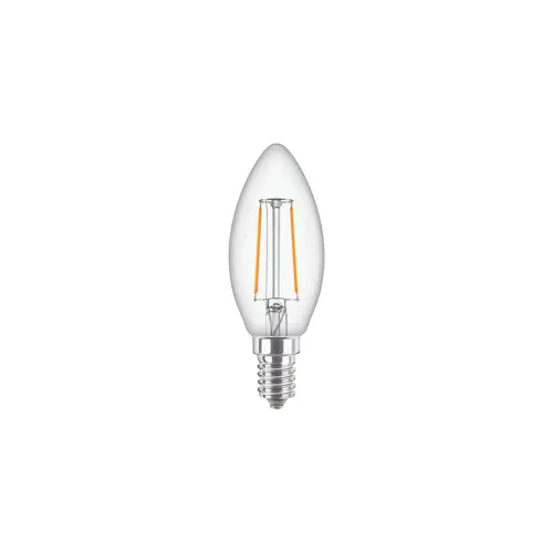 PHILIPS LED svíčka filament CorePro B35 2W/25W E14 2700K 250lm NonDim 15Y čirá