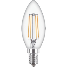 PHILIPS LED svíčka filament CorePro B35 4.3W/40W E14 2700K 470lm NonDim 15Y